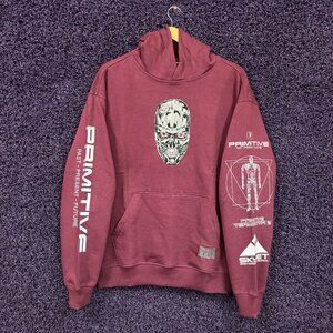 Primitive x Terminator 2 Sky-Net Endo-Skeleton Film Hoodie M
